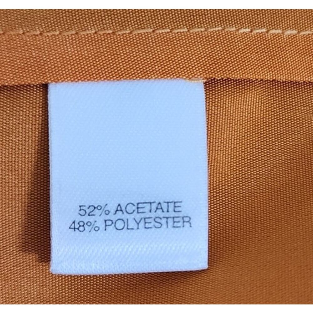 St. John Orange Open Front Jacket, Large, NWT - Picture 9 of 11